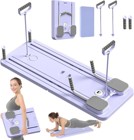 Multi-functional and Portable Reformer Pilates Board