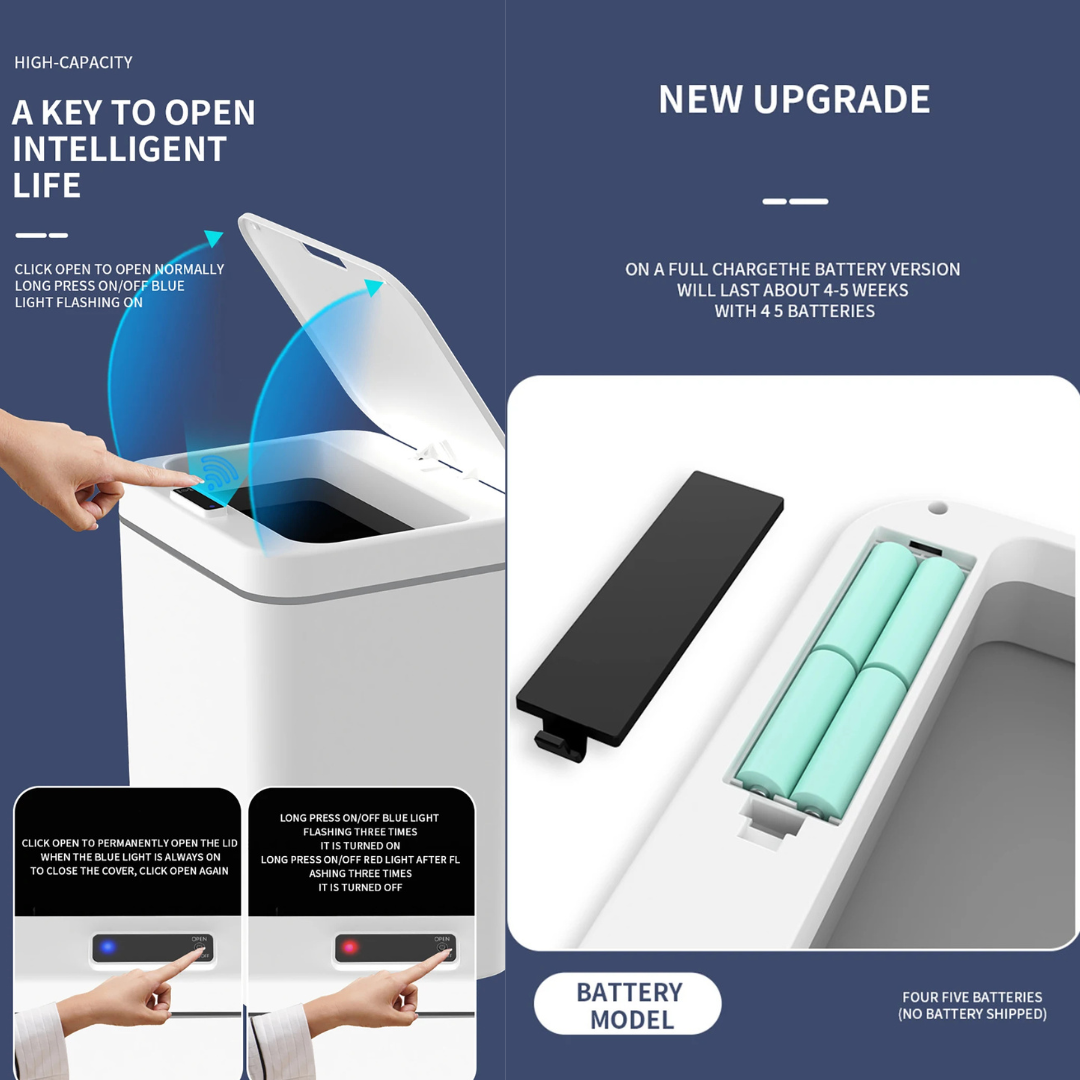 Smart Automatic Trash Can