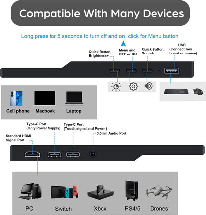 11.6 inch Portable Monitor