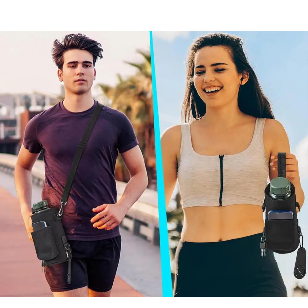 Magnetic Gym Water Bottle Bag