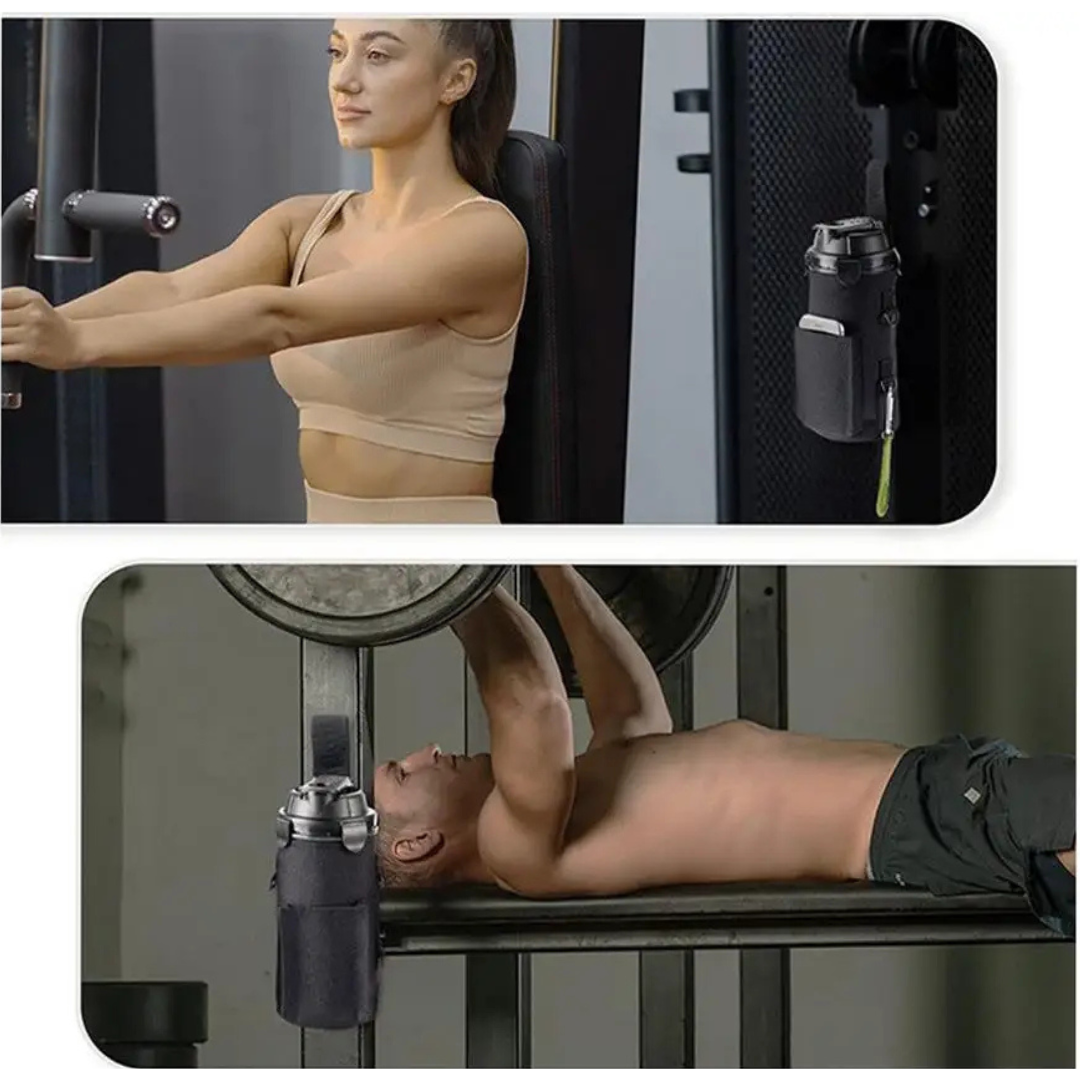Magnetic Gym Water Bottle Bag
