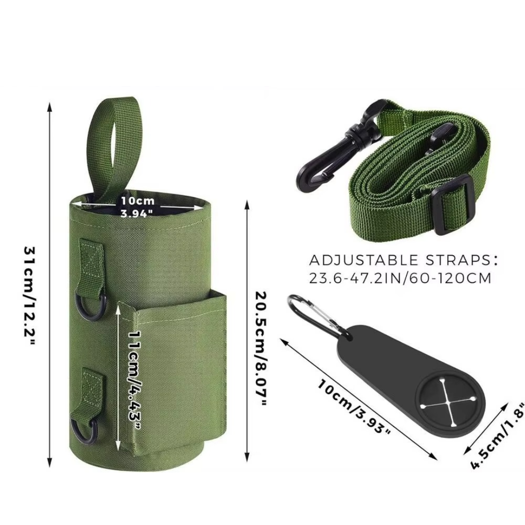 Magnetic Gym Water Bottle Bag