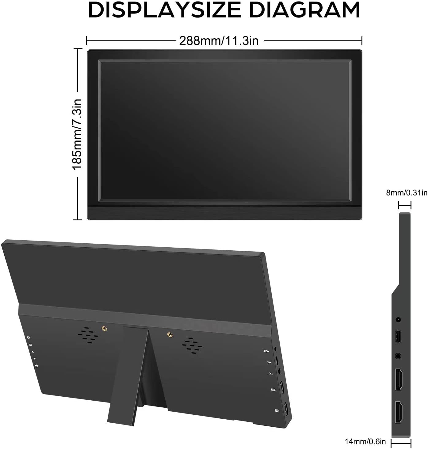 11.6 inch Portable Monitor