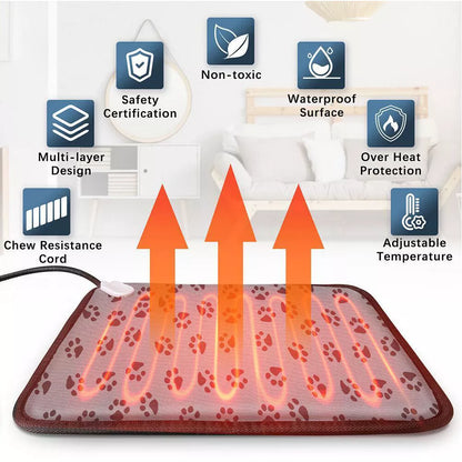 Soft & Heated Pet Blanket
