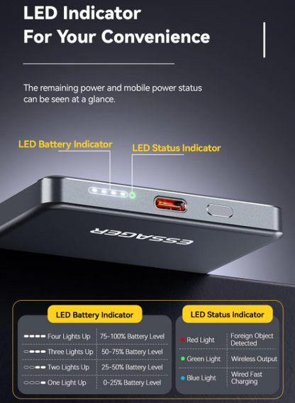 Magsafe Thin Magnetic Power Bank
