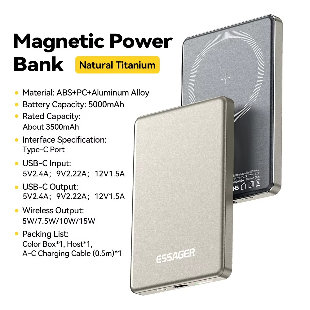 Magsafe Thin Magnetic Power Bank