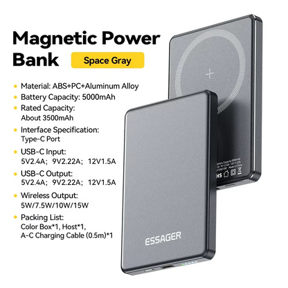 Magsafe Thin Magnetic Power Bank