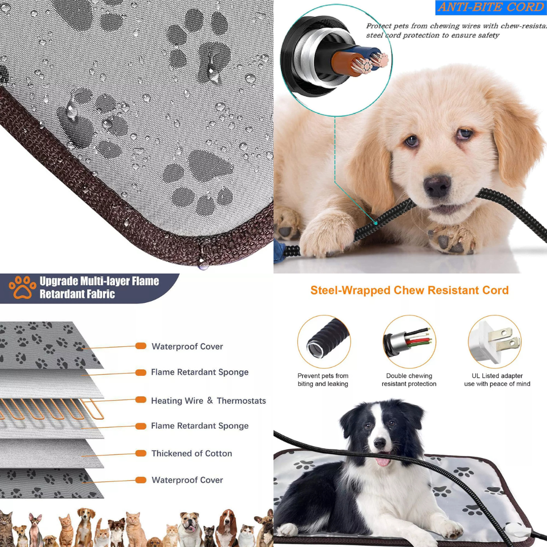 Soft & Heated Pet Blanket